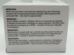 1 CASE of 3M 5N11 N95 Replacement Particulate Filter For 3M Respirator 10 Boxes