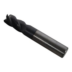 1/2” Carbide End Mill 0.500 4FL 1” LOC 3” OAL