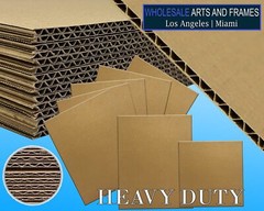 Corrugated Cardboard Sheets 4mm – 3/16″ for Mailing, Arts and Crafts & Packaging