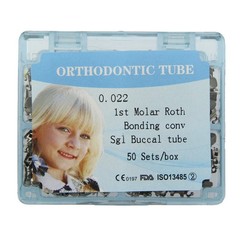 Dental Orthodontic Buccal Tube Molar Tubes Roth MBT 0.022 Convertible Monoblock