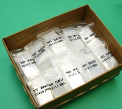 6000 Reclosable Bags 1-1/2″ 2mil Clear Top Seal Small Poly Baggies 1.5 x 1.5″