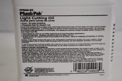 Plumb Pak PP840-90 Light CUtting Oil Sulfurized Chlorinated Base Threading 1qt