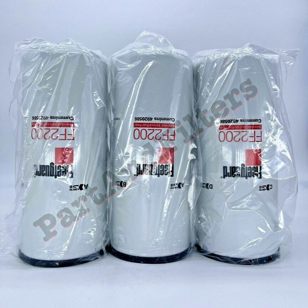 Fleetguard FF2200 Cummins Fuel Filter 4088272 (PACK OF 3)