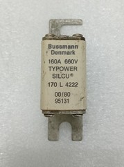 Bussmann SILCU 170 L 4222 TYPOWER 160A 660V (Lot of 6)