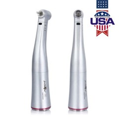 Dental 1:5 Increasing Contra Angle Fiber Optic Handpiece w/E-type Electric Motor