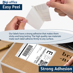 4X6 250/500 Labels Direct Thermal for Zebra LP2844 LP2844-Z GX420T Eltron ZP450