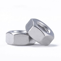 Metric Stainless Steel Hex Nuts DIN 934 M2 M2.5 M3 M3.5 M4 M5 M6 M8 M10 M12~M64