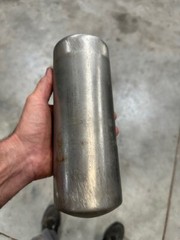 Sample Cylinder Double Ended Unbranded 1000 ML 1/2” Pipe Thread Both Ends