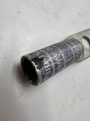 QTY 6 Purple Die 15 Lug Cooper Crimp Burndy YA28-2N 4/0 AWG STR N200 2 Hole 1/2″
