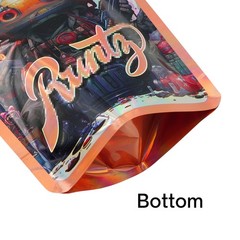 100pcs 3.5g Mixed Stand Up Mylar Bags Smell Proof Zip Seal Food Storage Bags