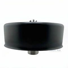 1″ NPT Air Compressor Intake Filter Silencer Assembly Metal Housing W/ Element