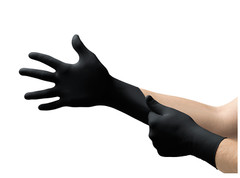 Microflex Black Dragon Powder Free Nitrile Exam Gloves Large – Box of 100 Gloves