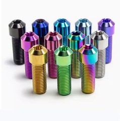 Titanium Socket Screws inner plum head Ti Bolts M4x10 15 20 25 30mm