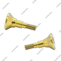 5Pcs Healing Abutment Cap RC NC Titanium Fit Straumann ITI Regular Narrow Cross