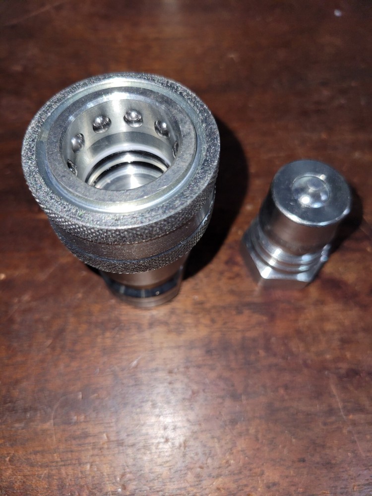 1 Set 1/2″ NPT ISO 7241-B Quick Disconnect Hydraulic Couplings Couplers