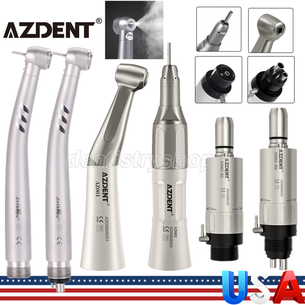NSK Style Dental E-Generator LED High Speed/Low Speed Handpiece Kits 2Hole/4Hole