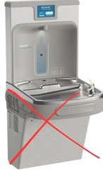Elkay LZ8WSSSMC ezH2O Surface Mount Bottle Filling Station ONLY