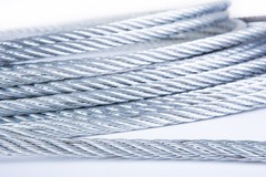 1/4″ Galvanized Aircraft Cable Steel Wire Rope 7×19 (700 Feet)