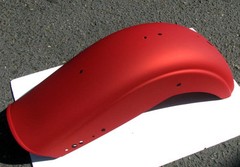 Flat Red Powder Coating Paint – New 1LB