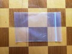 Clear Reclosable Zipper Top Poly Plastic Bags Lock Zip Seal Baggies 2 Mil 2ML