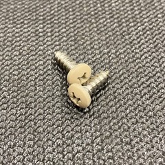Box of 100 #8 Stainless Steel Phillips Pan Head Sheet Metal Screws #8 x 1/2″