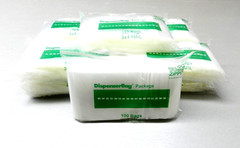 1000 Zippit Bag 3″x4″ 4 Mil Reloc Zip Slide Lock Recloseable Thick Clear 4mil