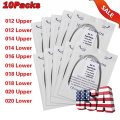 10 packs Arcos de Dental Ortodoncia Redondos Niti Arco de Alambre Su Arch Wire