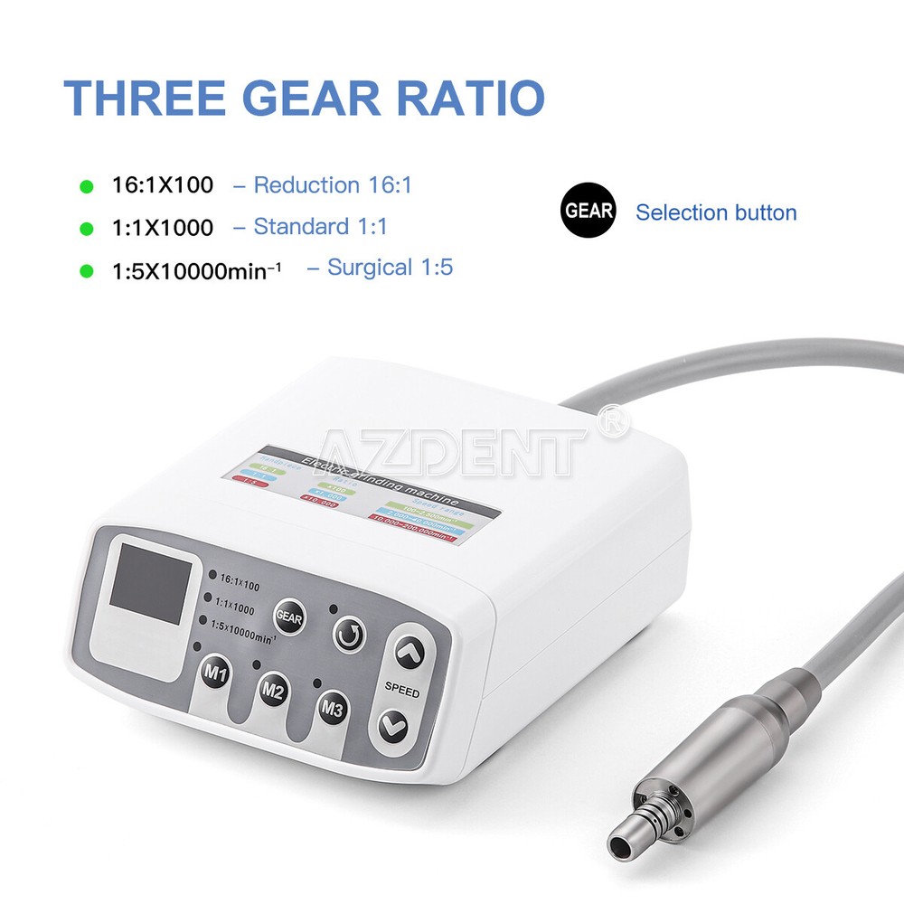 AZDENT Dental Electric LED Brushless Micro Motor /Micro Saw Surgical Handpiece