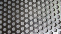 1/2″ HOLE ALUMINUM PERFORATED METAL–12″ X 12″