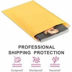 50/100/200/500 Kraft Bubble Mailers Padded Envelope Shipping Bags Seal Any Size