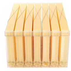 Certified BPA Free 7 Plastic Auto Beehive Frames Beekeeping Frames Honeycomb New