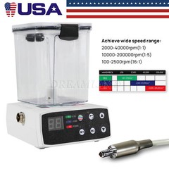 Dental Brushless LED Electric Motor fit 1:1 /1:5 /16:1 For Lab Practice