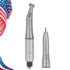 Dental Slow Low Speed Handpiece Push Contra Angle/Air Motor NSK Style 2/4 Holes