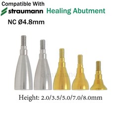 Fits ITI Straumann BL/BLT Dental NC/RC Healing Abutment Caps Cover Screw