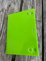 5 SINGLE XBOX DVD CD CASE Translucent Green – BL73X