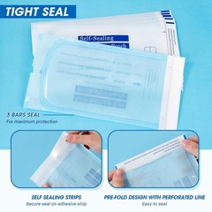 Self Sterilization Pouches Autoclave, Medical Sterilizer Bags Dental Tattoo Nail