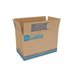 (10 pack) Pen+Gear Large Heavy Duty Kraft Moving Boxes, 27L x 15W x 17H