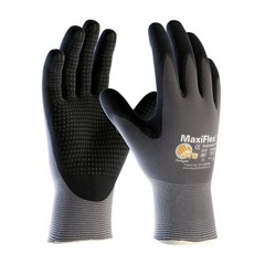 ATG 3 Pack MaxiFlex Endurance 34-844 Seamless Knit Nylon Work Glove with Nitr…