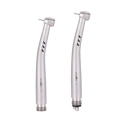 AZDENT Dental (Optic LED E-generator ) High Speed Handpiece Air Turbine 4/2Holes