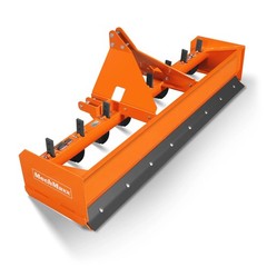 MechMaxx 96″ Tractor Box Blade Scraper Attachment 8 Shanks Cat. 1&2,30-70HP,BB96