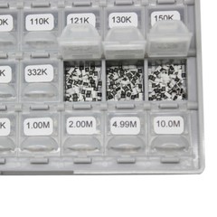 SMD 1206 1% RoHS sample assorted resistor kit E96 144 valuex100pcs BOX-ALL 10M