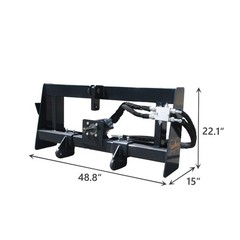 Wolfequip 3 Point Quick Hitch Attach Category 0,1,2 Tractor Skid Steer Adapter