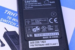 Cincon AC Adapter 70 Watt 24VDC 3A 100-240V Input ITE Switch Adapter