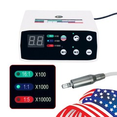 Brushless Dental LED Electric Micro Motor Fit NSK KaV 1:1/1:5 /16:1 Handpiece