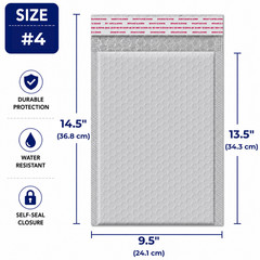 Poly Bubble Mailers Shipping Envelopes Bags #000 #00 #0 #1 #2 #3 #4 #5 #6 #7