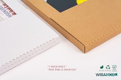 7 Inch 45 RPM Record Mailers (NOT for 12″ LPs), 7.5 x 7.5 x 1 Inch Easy-Fold …