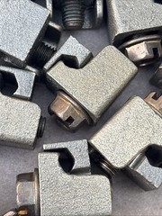 20- Penn Union – FF6 – FF-6, Bronze Vise Grips, Tap & Main, 12 Sol/6 Strand, USA