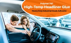 Polymat 797 Hi-Temp Spray Adhesive Marine hi temperature water resistant 13oz