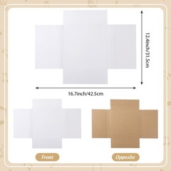 100 Pack 7 Inch Vinyl Record Mailers Boxes 45 RPM Easy Fold LP Cardboard Mail…