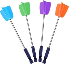 4 Pcs Resin Mixer Paddles for Resin Drill Epoxy Mixer Attachment Paint Stirrer